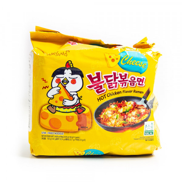 Hot Chicken Flavour Ramen /韩国辣鸡风味拉面 - 700 g
