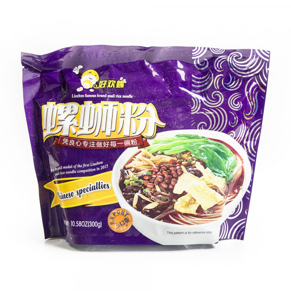 Spicy Instant Rice Noodles / 好欢螺螺蛳粉 - 300 g