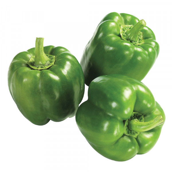 Sweet Green Peppers / 圆青椒 - 3 PCs